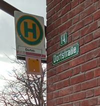 Haltestelle Dorfstraße